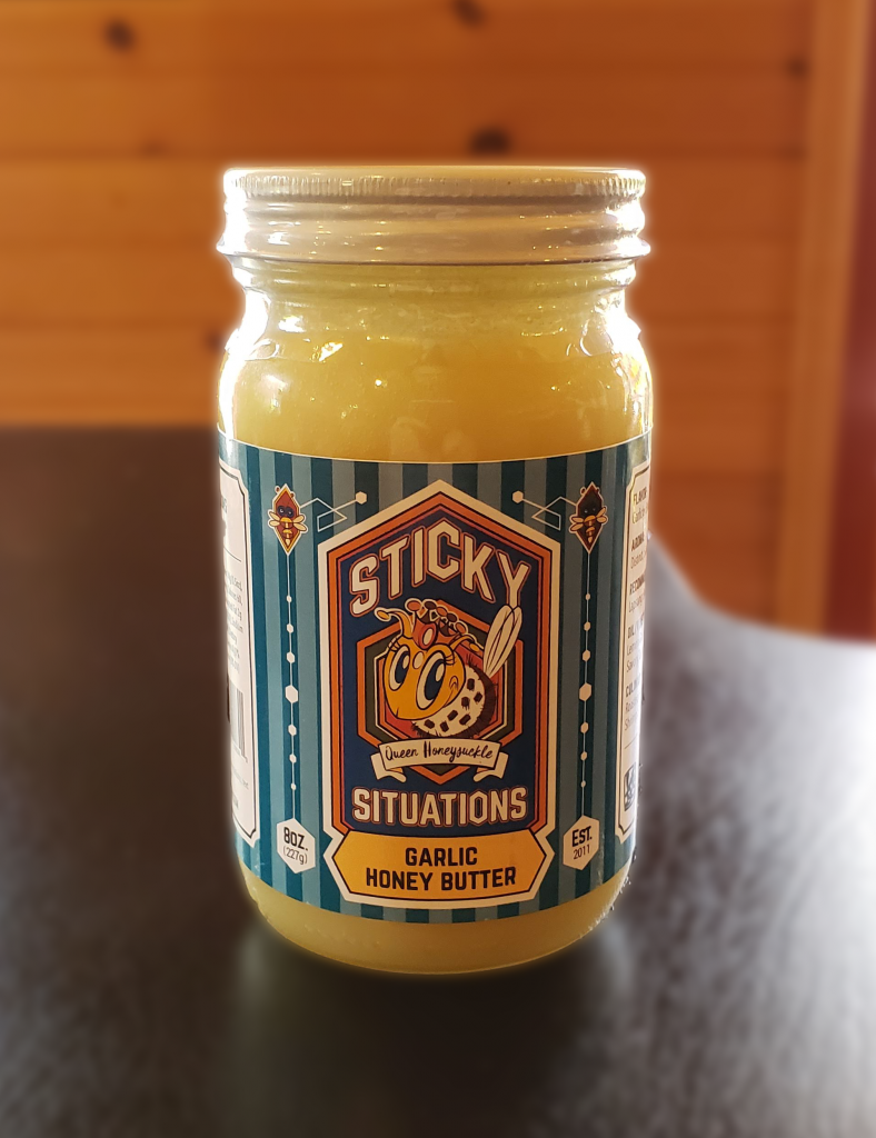 Garlic Honey Butter Sticky Situations & Extra Virgin Oil