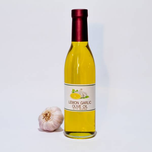 Lemon Garlic Olive Oil - Sticky Situations & Extra Virgin Oil