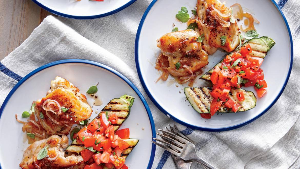 Lemon-Honey Chicken Thighs