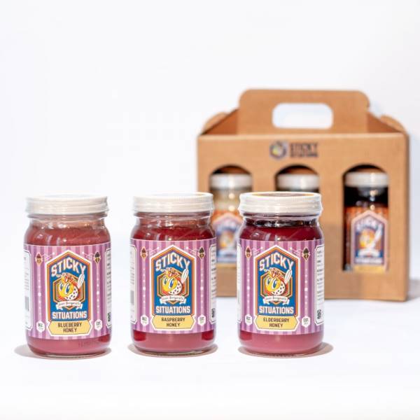3 Pack Berry Box