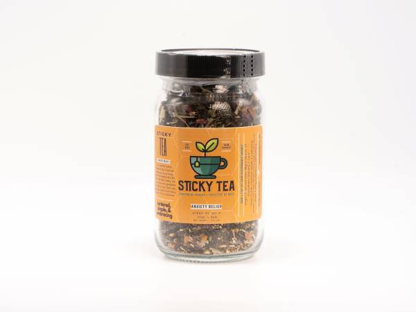 8 oz. Anxiety Relief Tea with label facing forward